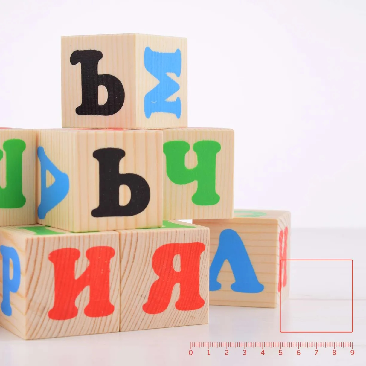 картинка Кубики Алфавит русский 12 штук, Томик, 1111-1 от магазина ДетсадЯр