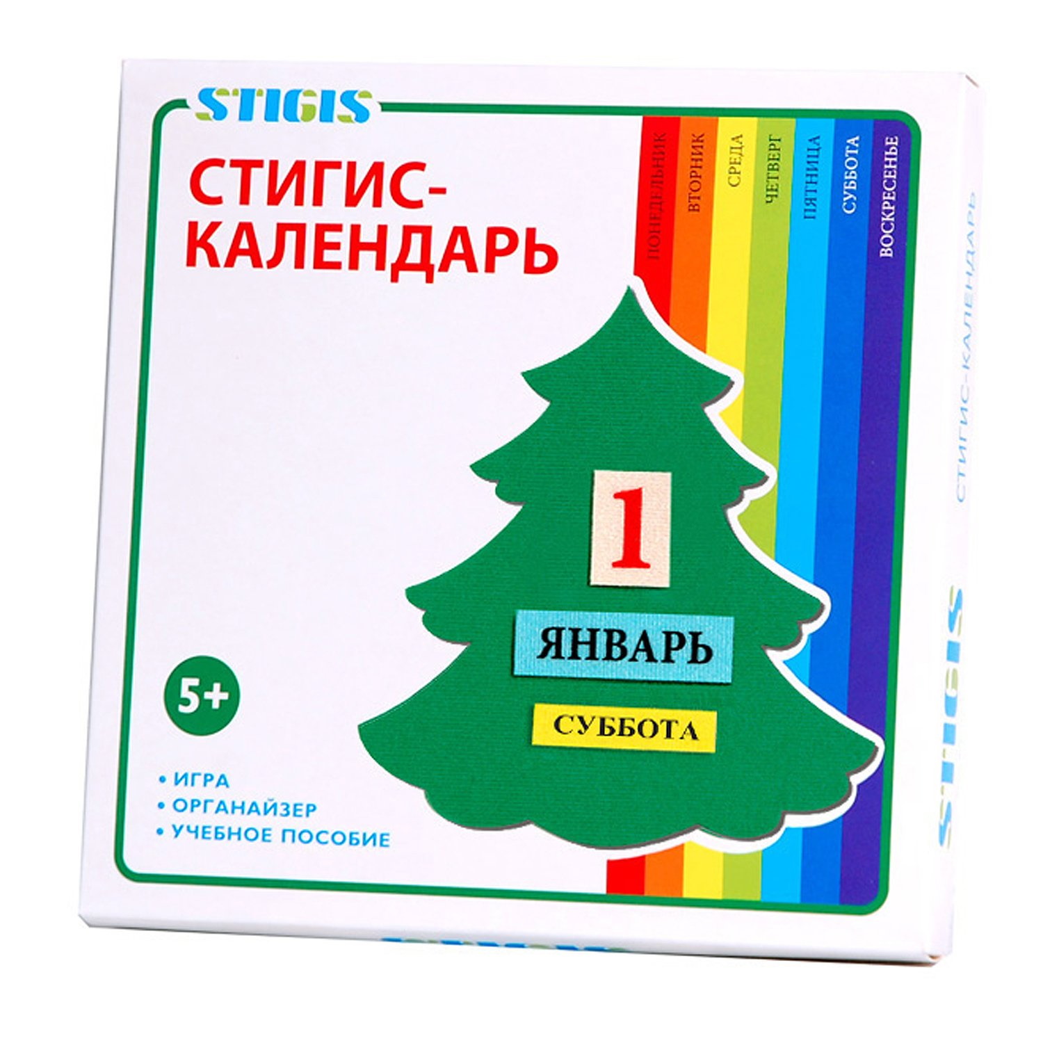 картинка Календарь на липучках, Стигис ТМ от магазина ДетсадЯр