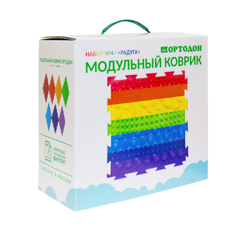 Коврик Орто Радуга (7 пазлов), Ортодон 