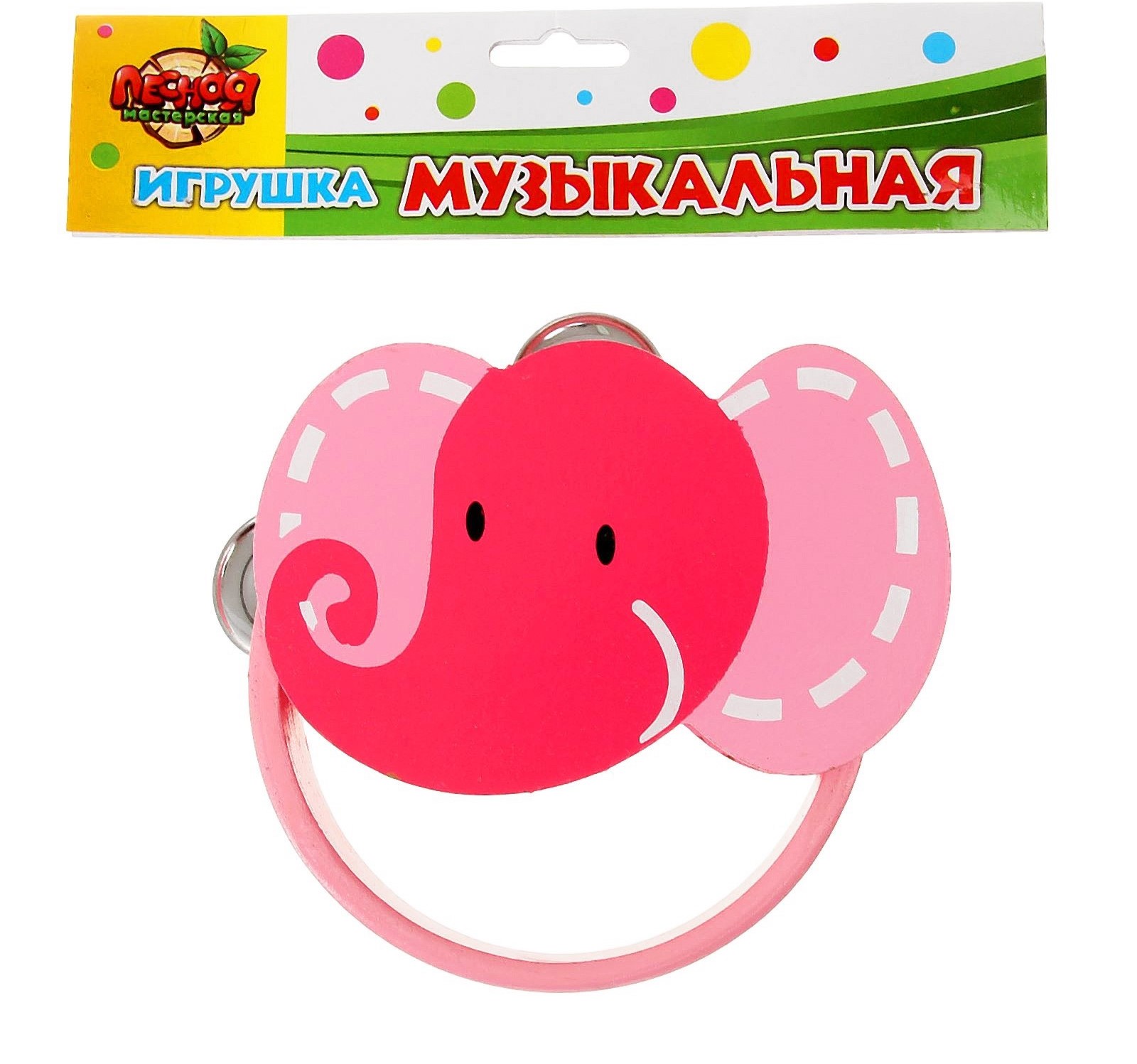 картинка Бубен фигурный МИКС от магазина ДетсадЯр