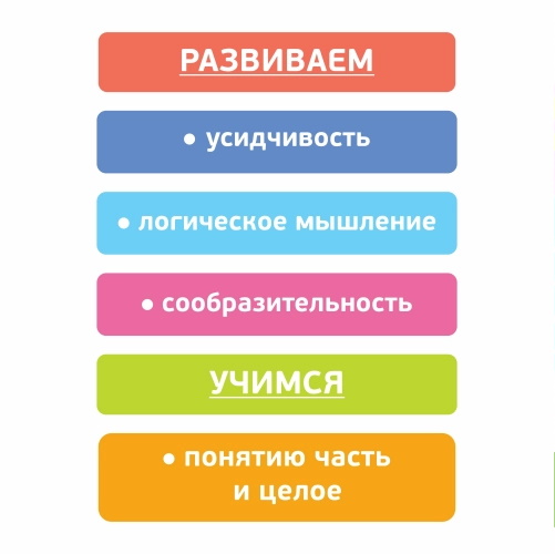 картинка Кубики "Животные леса" 9 штук 4444-4, Томик от магазина ДетсадЯр