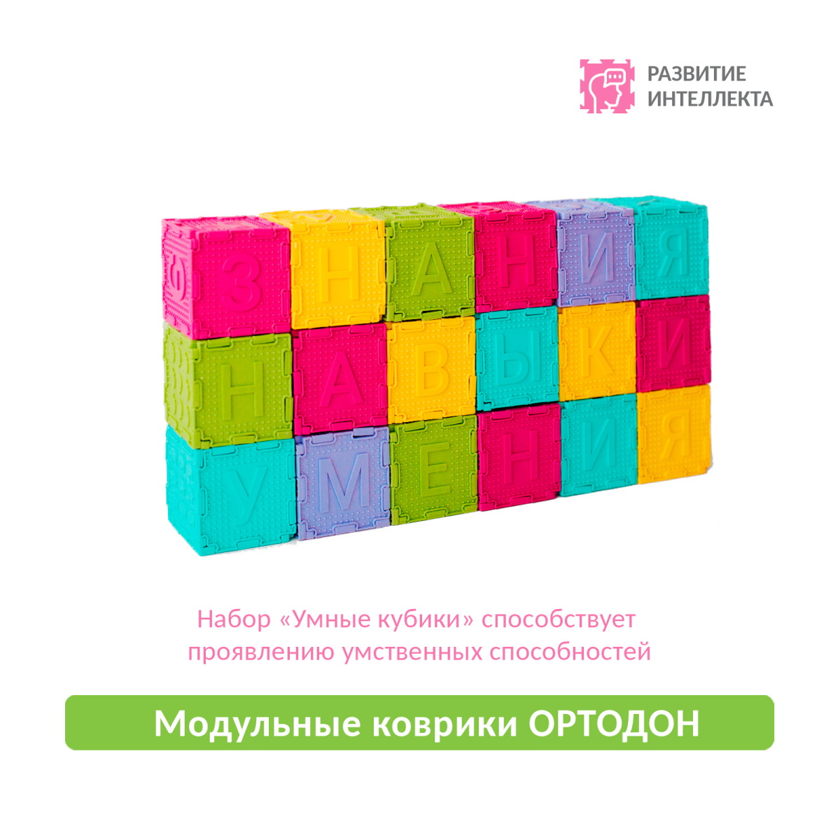 картинка Набор умные кубики,  Ортодон от магазина ДетсадЯр