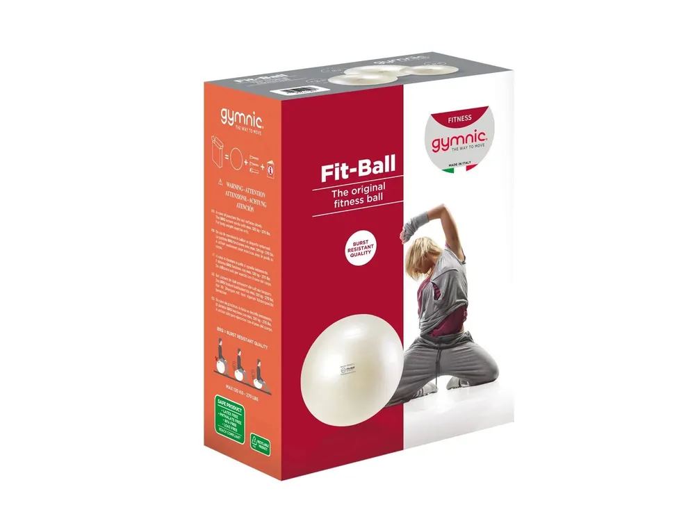 Мяч Fit Boll (Фит-бол) 75 см. перламутровый, LEDRAPLASTIC (Италия) 