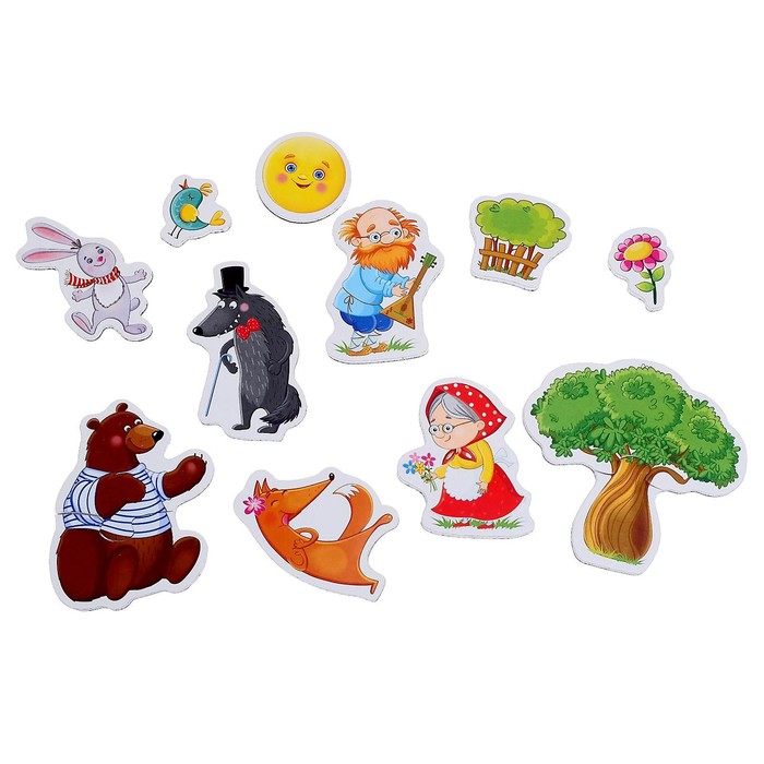 картинка Магнитный театр "Колобок" 3206-09, Vladi Toys  от магазина ДетсадЯр