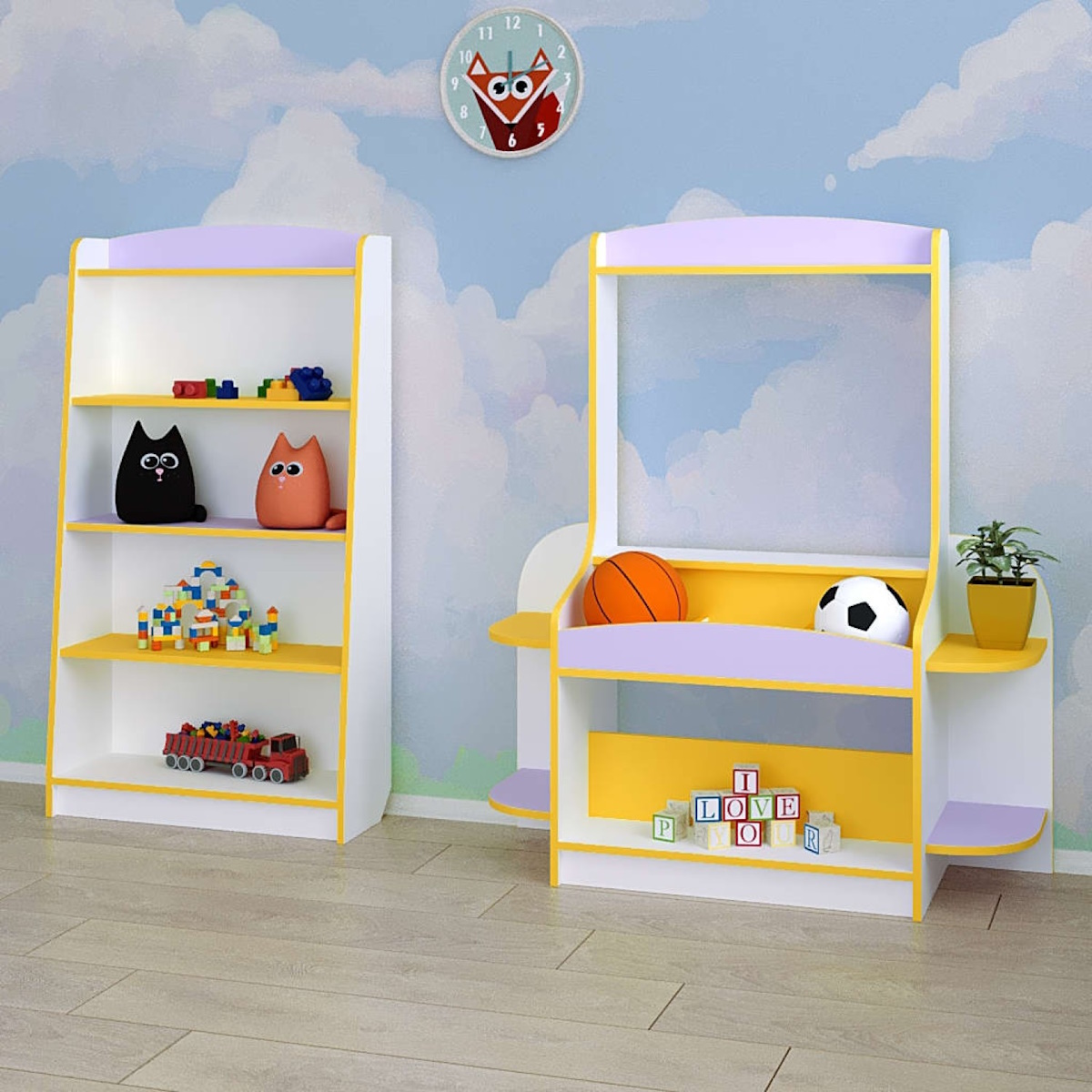 картинка Игровая зона Магазин 1800*400*1275 мм. от магазина ДетсадЯр