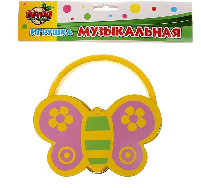 картинка Бубен фигурный МИКС от магазина ДетсадЯр