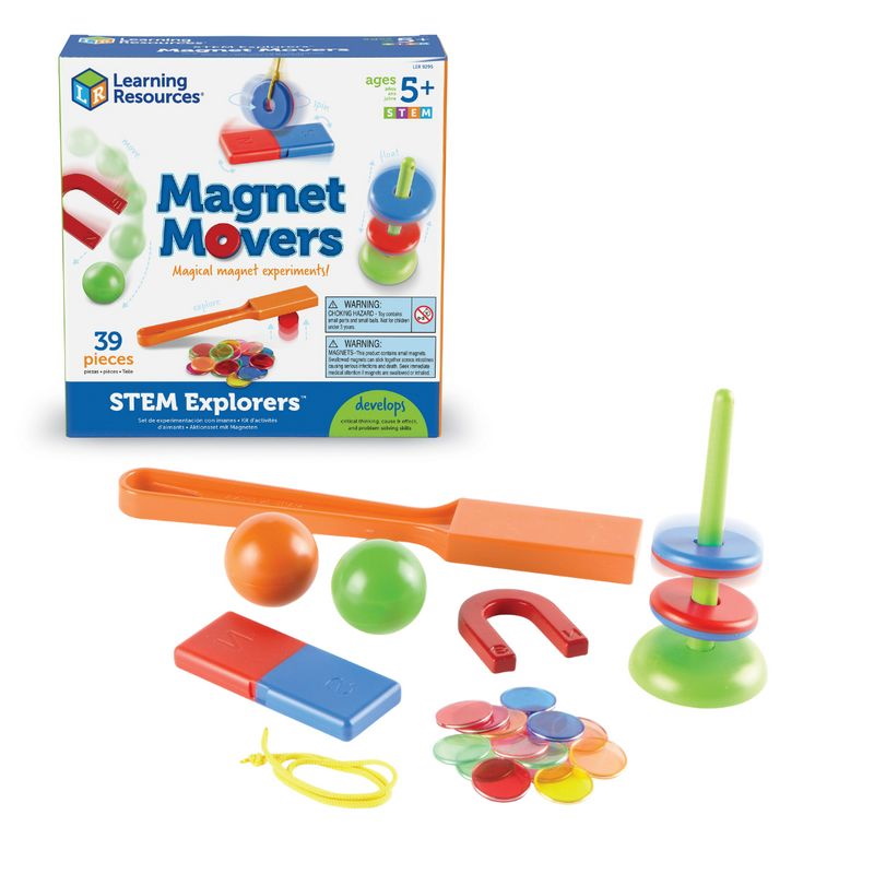 картинка Волшебные магниты. STEM версия (39 элементов) Learning Resources, LER9295 от магазина ДетсадЯр