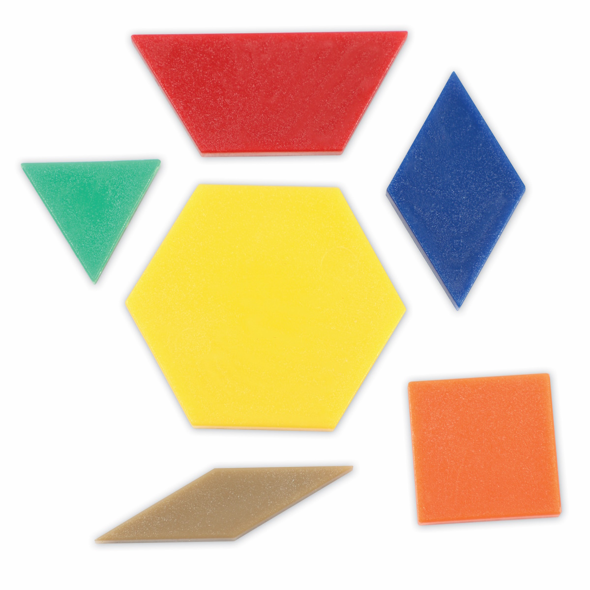 картинка Мозаика Геометрические фигуры (пластиковые, 250 элементов), Learning Resources, LER0134 от магазина ДетсадЯр