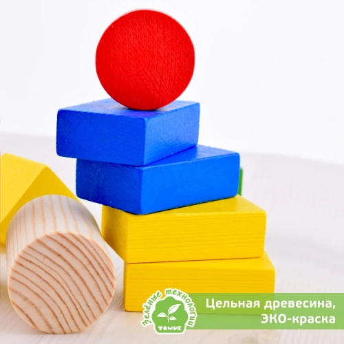 картинка Конструктор цветной 26 деталей Томик от магазина ДетсадЯр